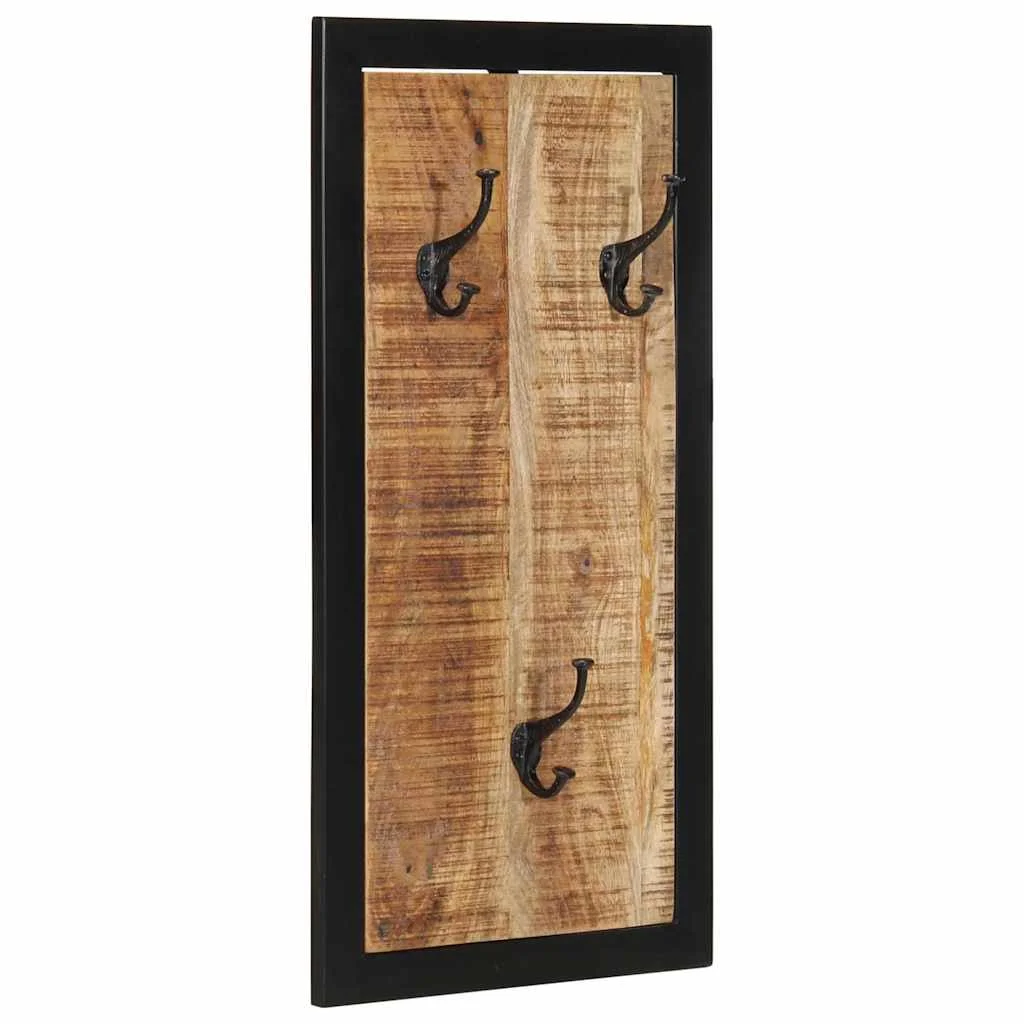 Vešiak na kabáty 40x2x80 cm Masívne hrubé drevo Mango