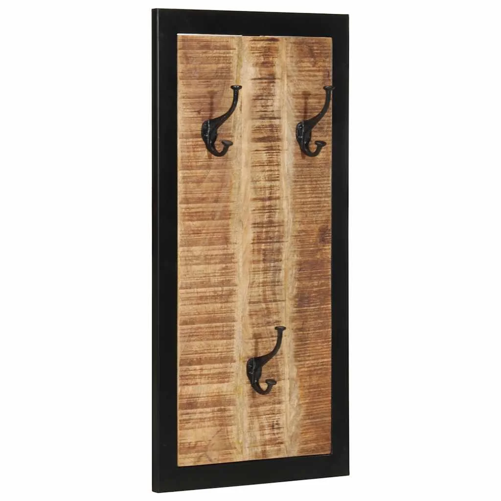 Vešiak na kabáty 40x2x80 cm Masívne hrubé drevo Mango