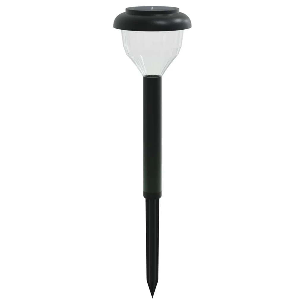 Solárne osvetlenie chodníka zemné hroty 4 ks teplé biele a RGB