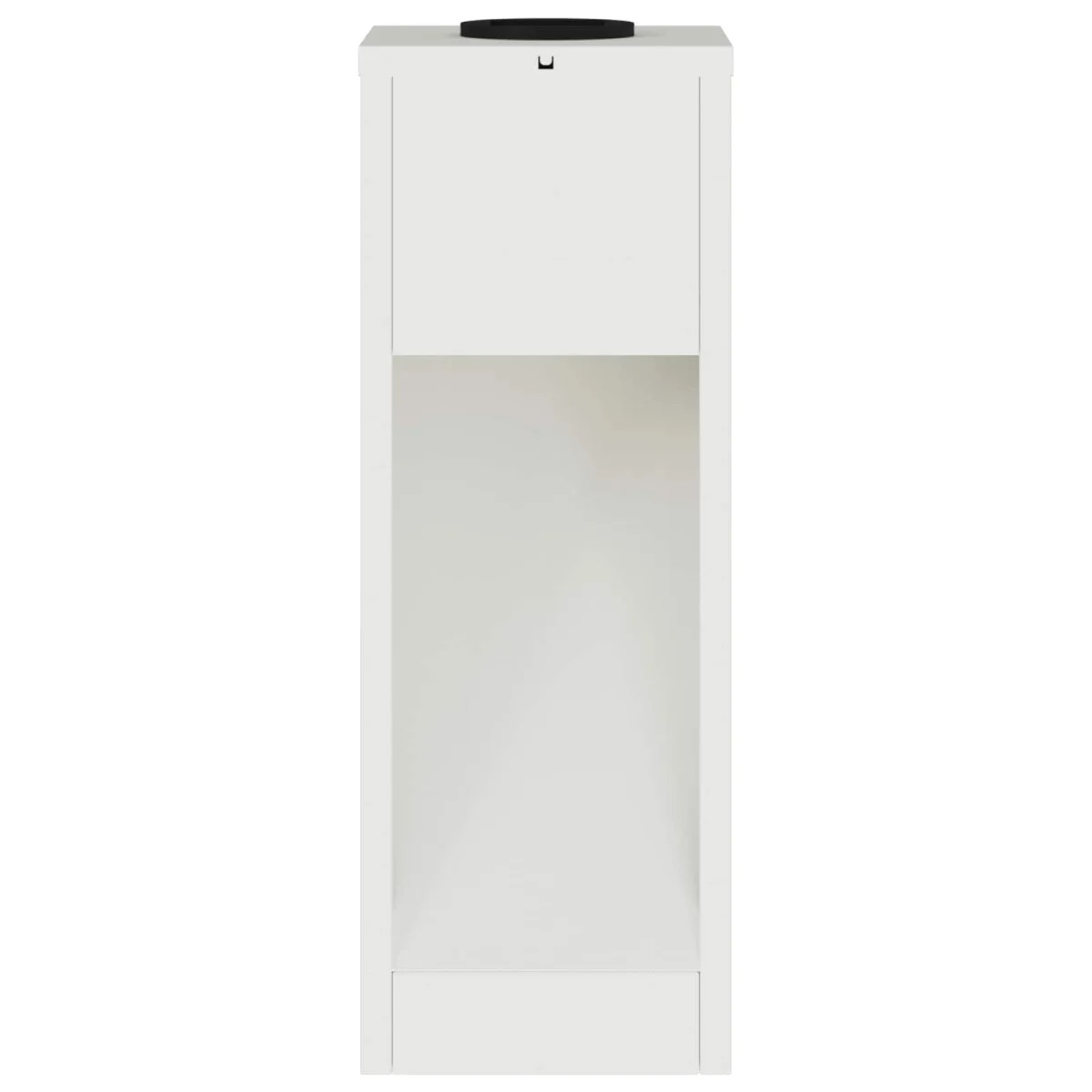 Solárna LED chodníková lampa 2 pcs Biela Studená valcovaná oceľ