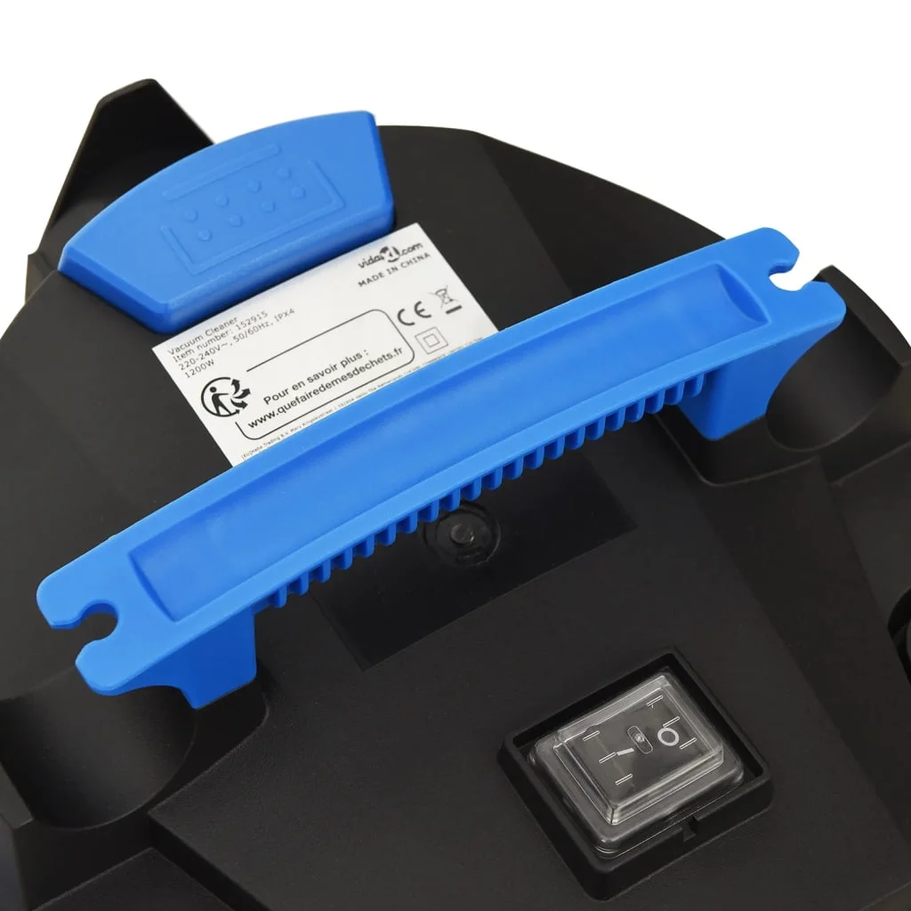 Vysávač mokrý/suchý 1200 W 20 l strieborný