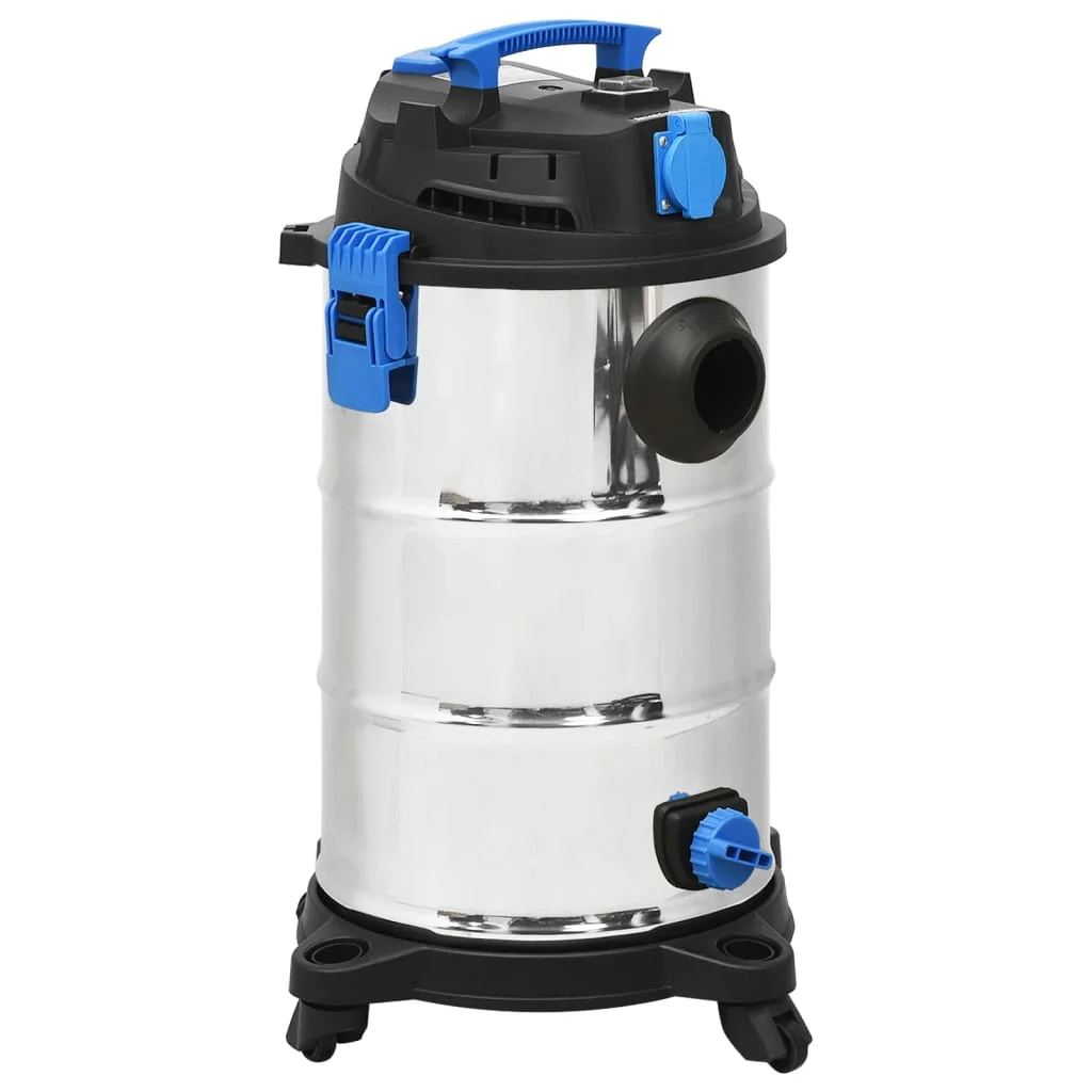 Vysávač mokrý/suchý 1200 W 30 l strieborný