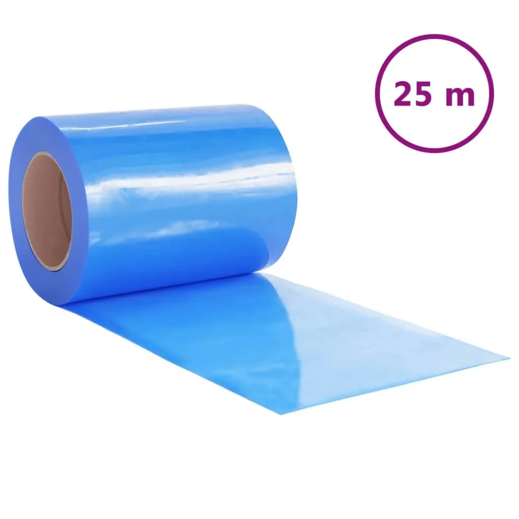 Záves do dverí červený 300 mm x 1,6 mm 25 m PVC