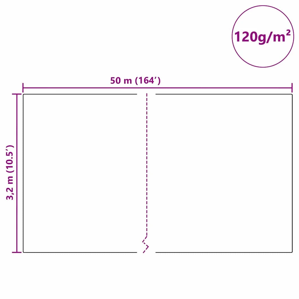 Fleece na ochranu rastlín pred mrazom Béžová 50 x 3,2 m
