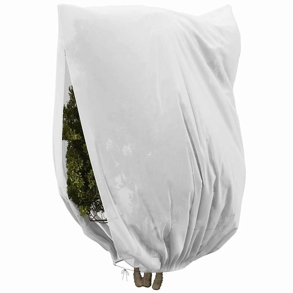 Covers na fleece pre ochranu rastlín pred mrazom Biela