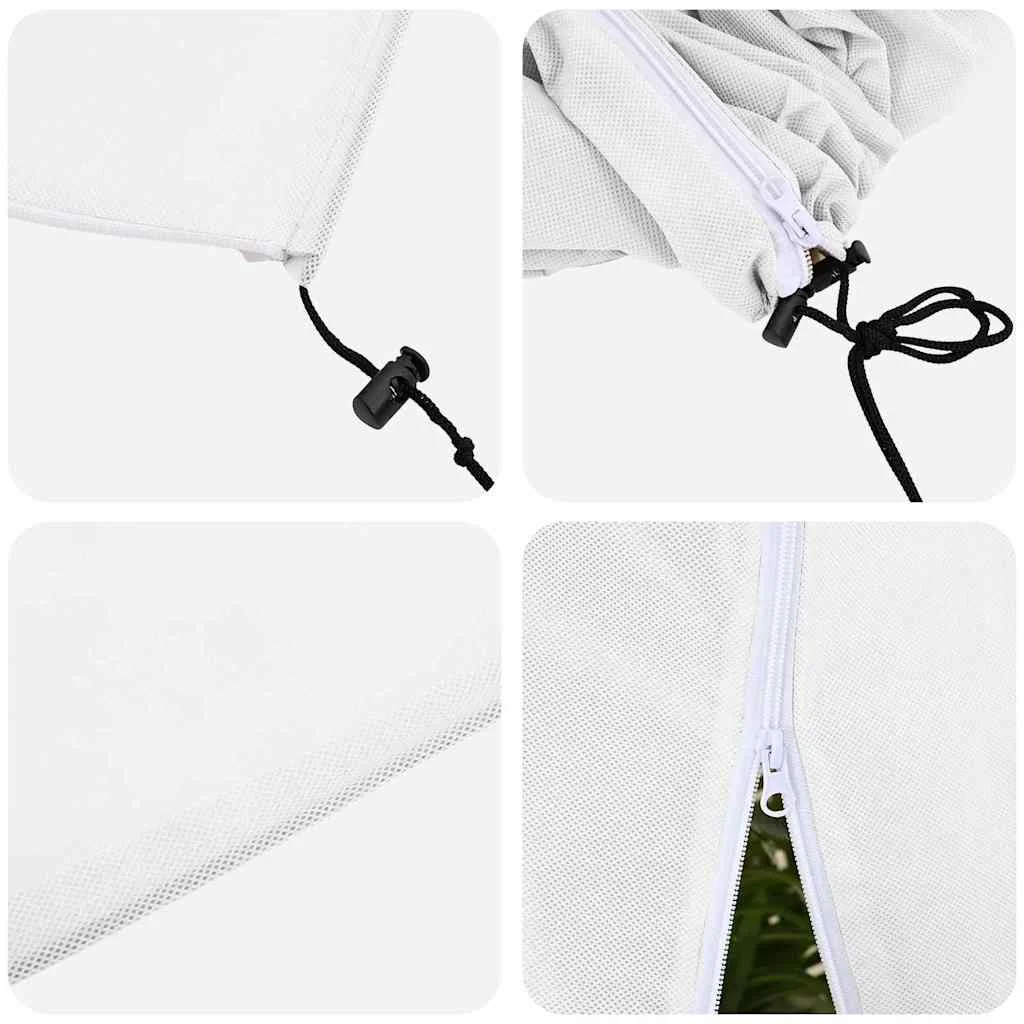 Covers na fleece pre ochranu rastlín pred mrazom 3 pcs Biela