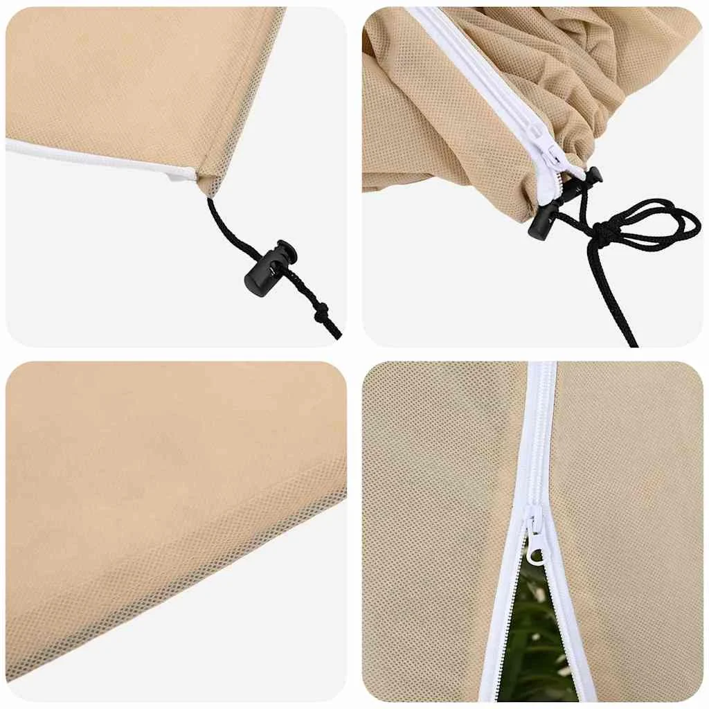 Covers na fleece pre ochranu rastlín pred mrazom 3 pcs Béžová