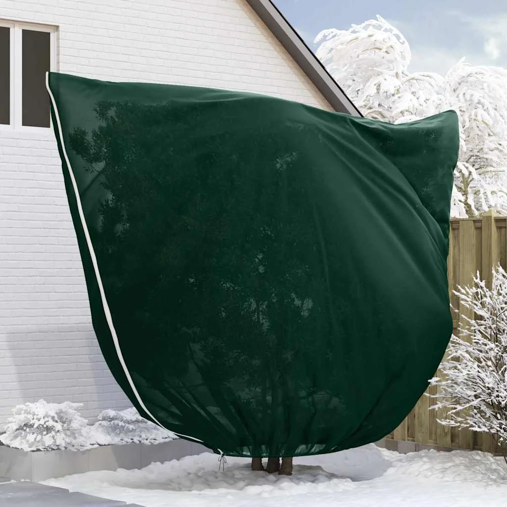 Covers na fleece pre ochranu rastlín pred mrazom 3 pcs Zelená