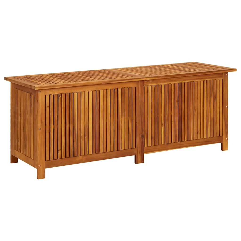 Záhradný úložný box 150x50x58 cm akáciový masív