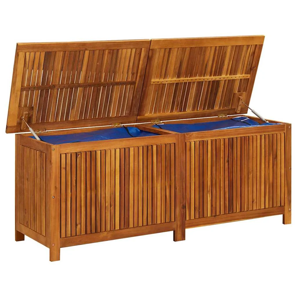 Záhradný úložný box 150x50x58 cm akáciový masív