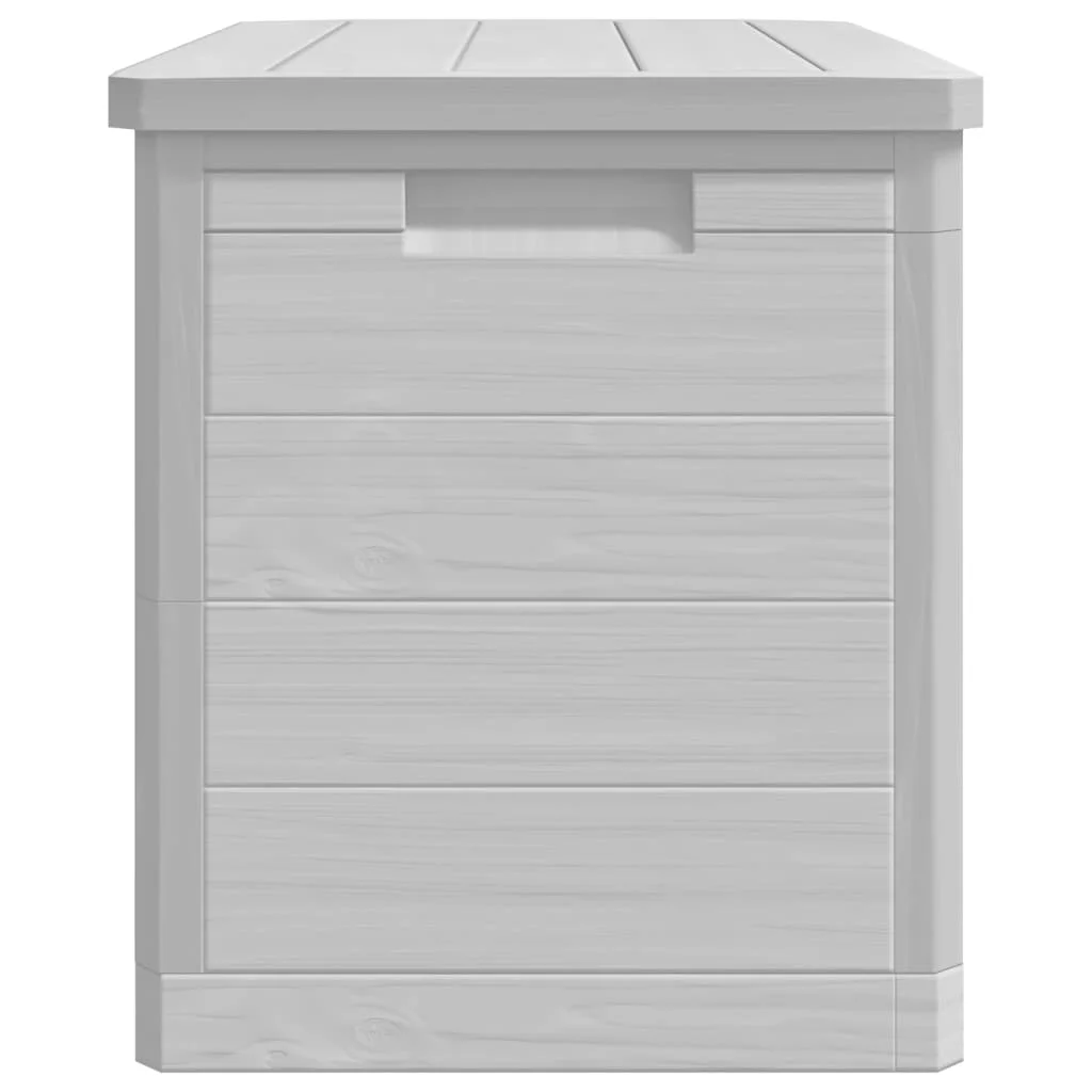 Vonkajší box na vankúše sivý 77,5x44,5x53 cm polypropylén