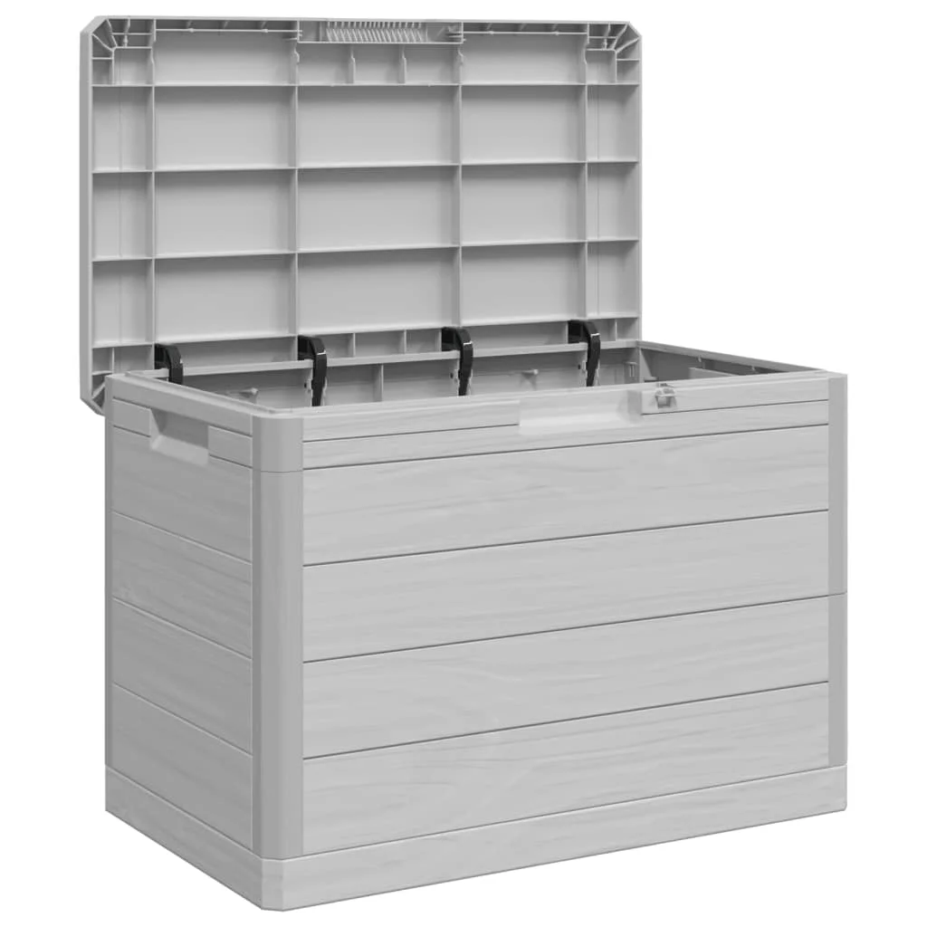 Vonkajší box na vankúše sivý 77,5x44,5x53 cm polypropylén
