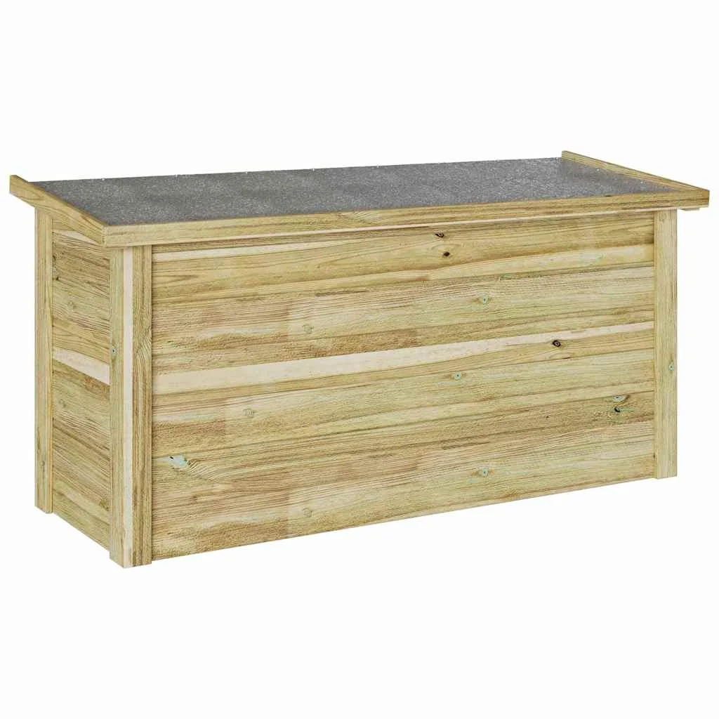 Úložná krabica s úložiskom Prírodná 119 x 44,5 x 58 cm