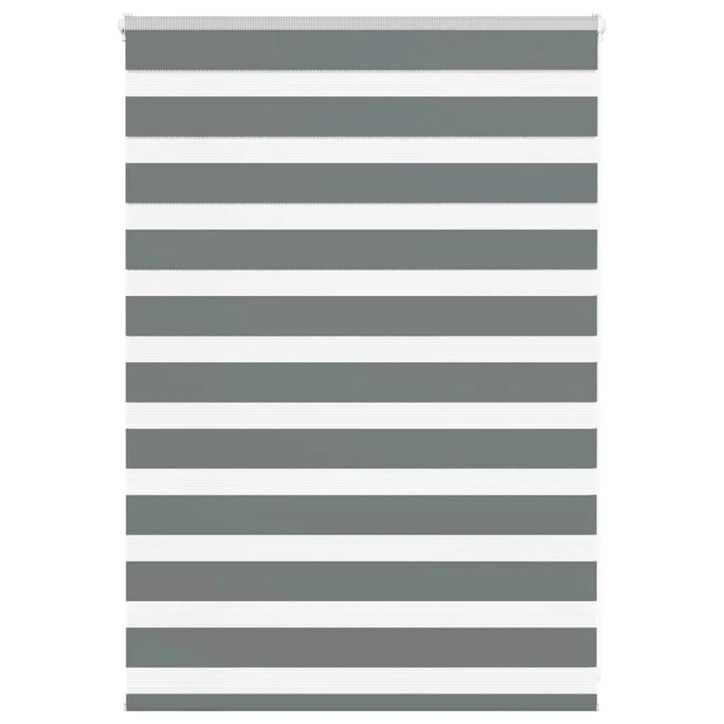 Zebra roleta tmavošedá 95x100 cm šírka látky 90,9 cm polyester