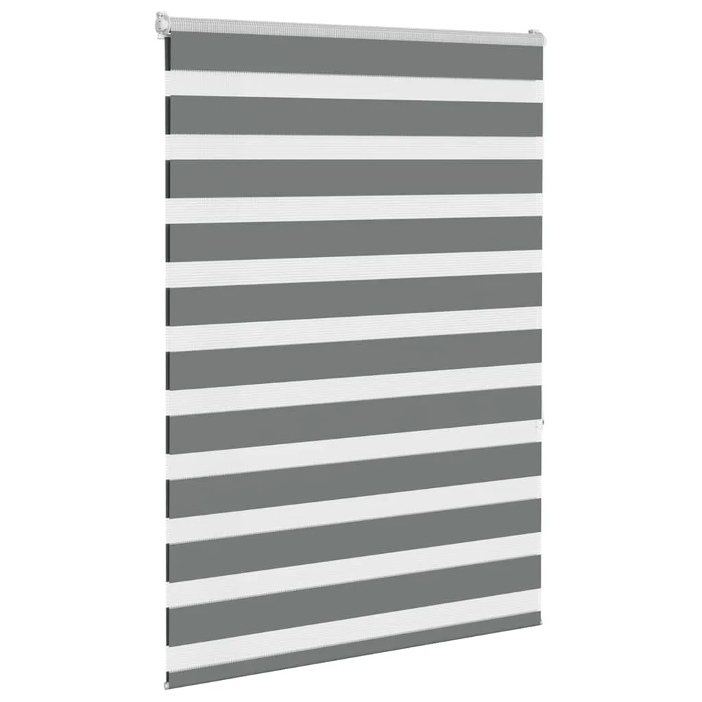 Zebra roleta tmavošedá 110x150 cm šírka látky 105,9cm polyester