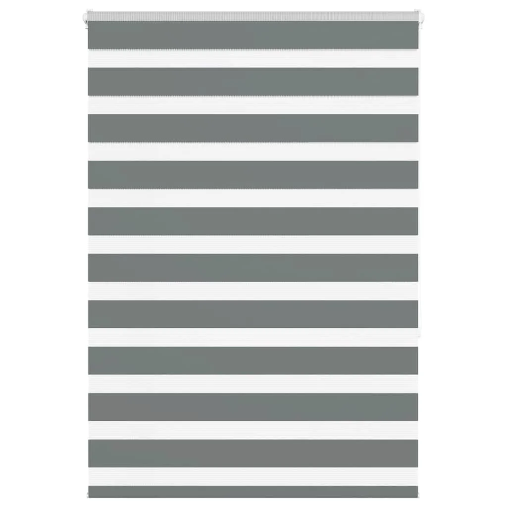 Zebra roleta tmavošedá 110x150 cm šírka látky 105,9cm polyester