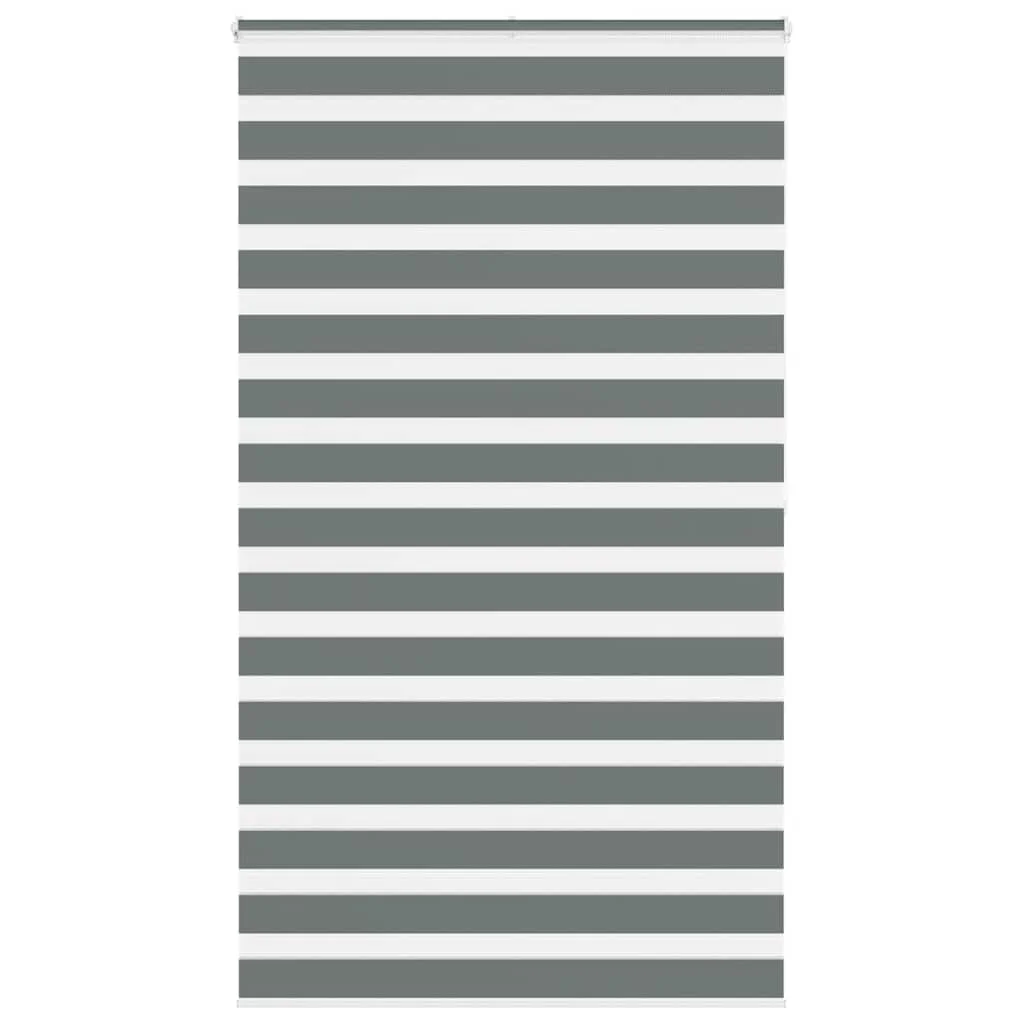 Zebra roleta tmavošedá 120x200 cm šírka látky 115,9cm polyester