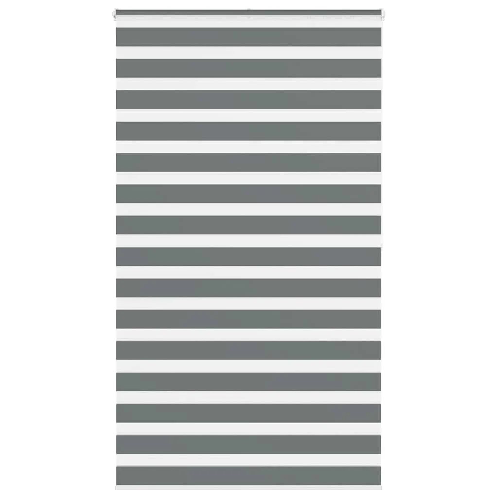 Zebra roleta tmavošedá 125x200 cm šírka látky 120,9cm polyester