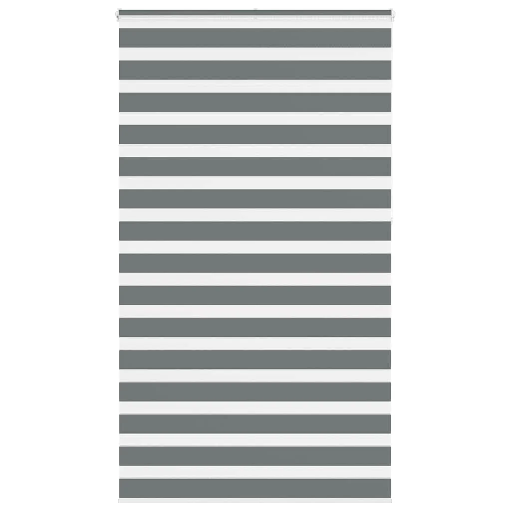 Zebra roleta tmavošedá 130x230 cm šírka látky 125,9cm polyester