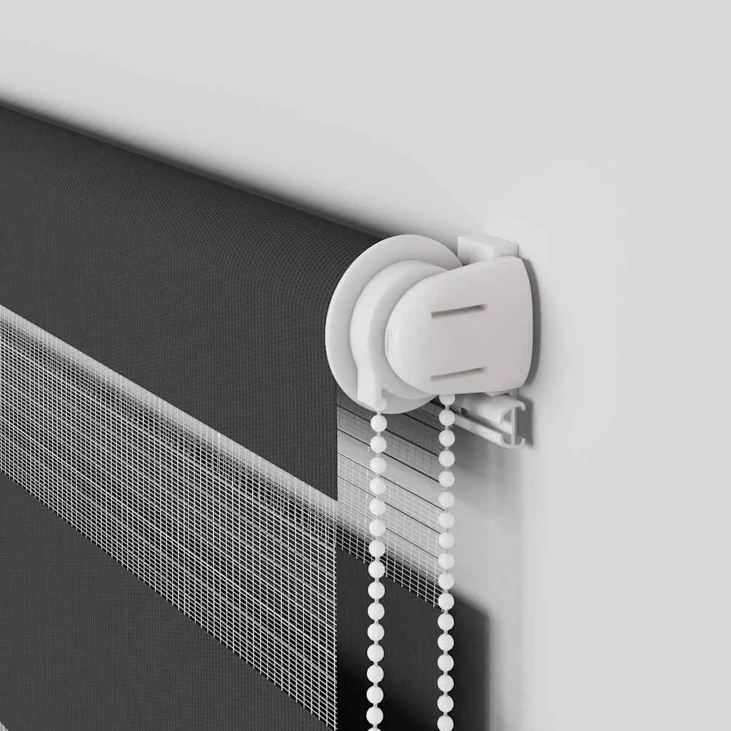 Zebra roleta čierna 75x100 cm šírka látky 70,9 cm polyester