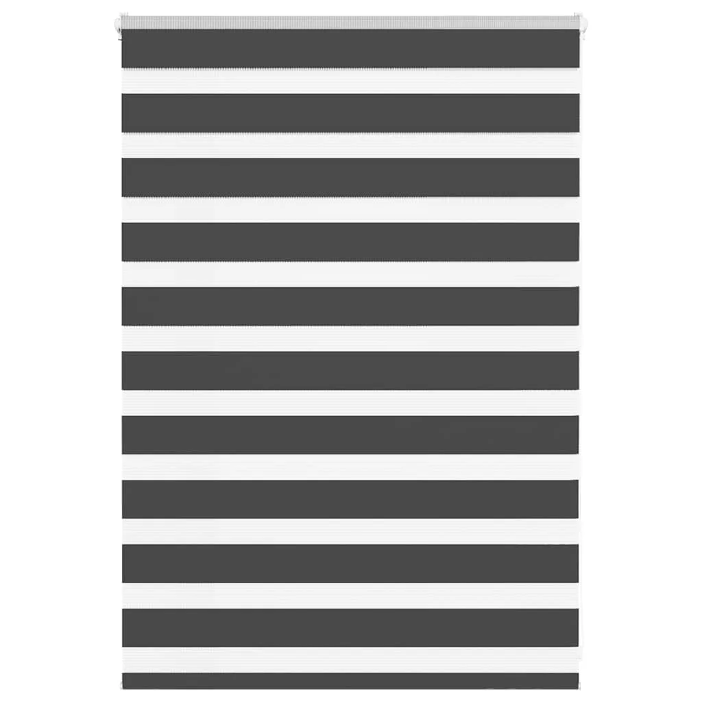 Zebra roleta čierna 110x100 cm šírka látky 105,9cm polyester