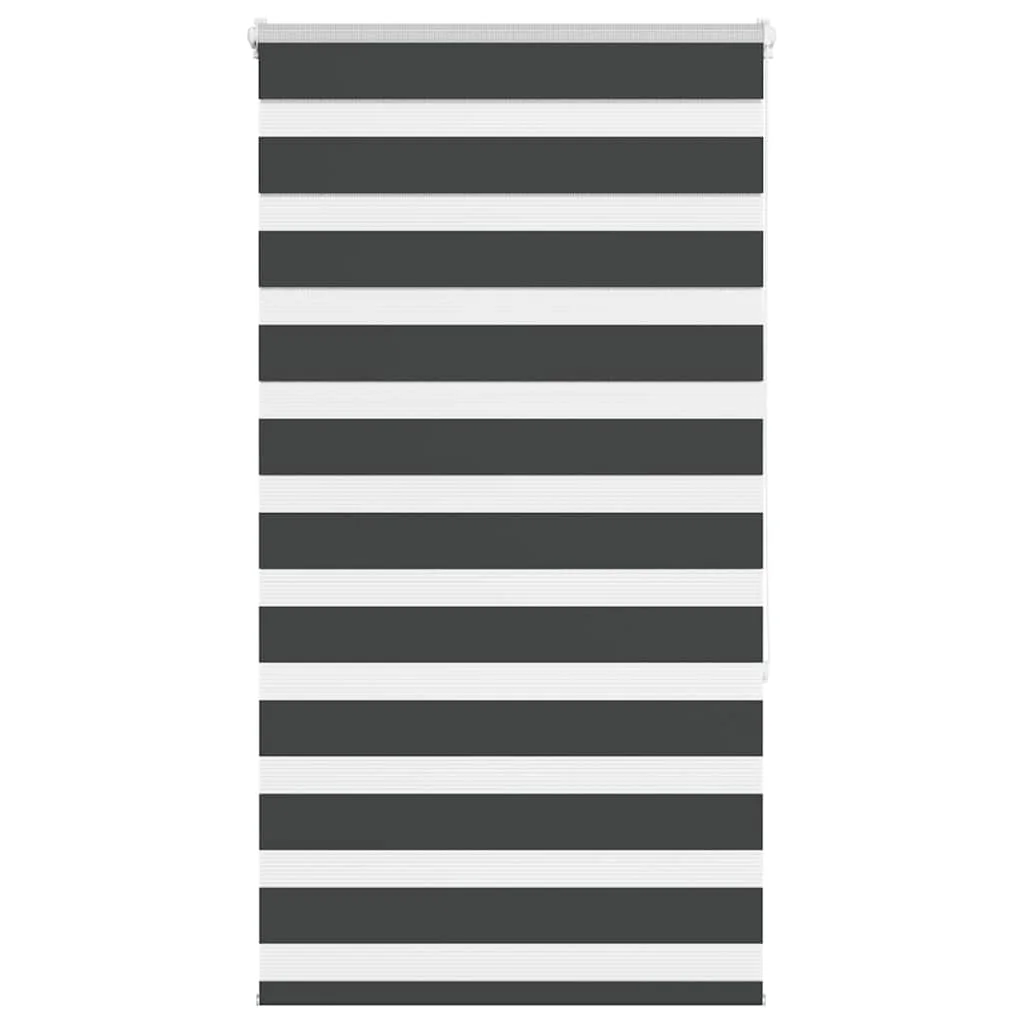 Zebra roleta čierna 70x150 cm šírka látky 65,9 cm polyester