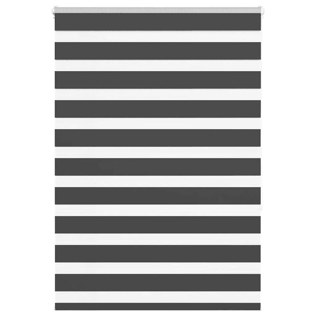Zebra roleta čierna 95x150 cm šírka látky 90,9 cm polyester