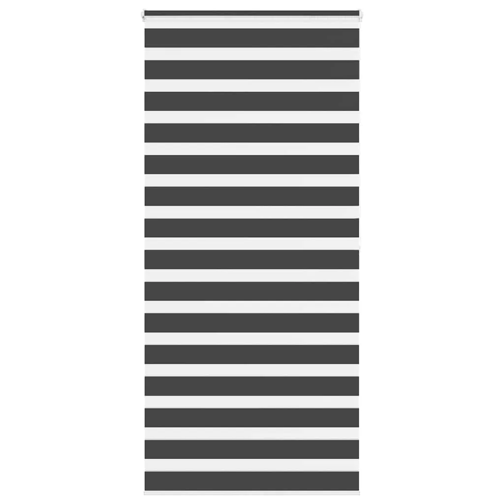 Zebra roleta čierna 100x200 cm šírka látky 95,9 cm polyester