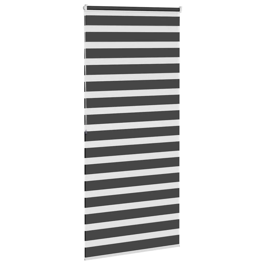 Zebra roleta čierna 105x200 cm šírka látky 100,9cm polyester