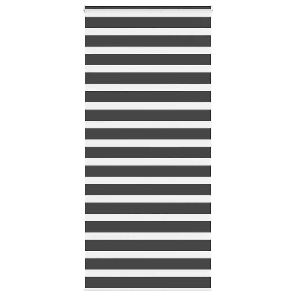 Zebra roleta čierna 105x200 cm šírka látky 100,9cm polyester