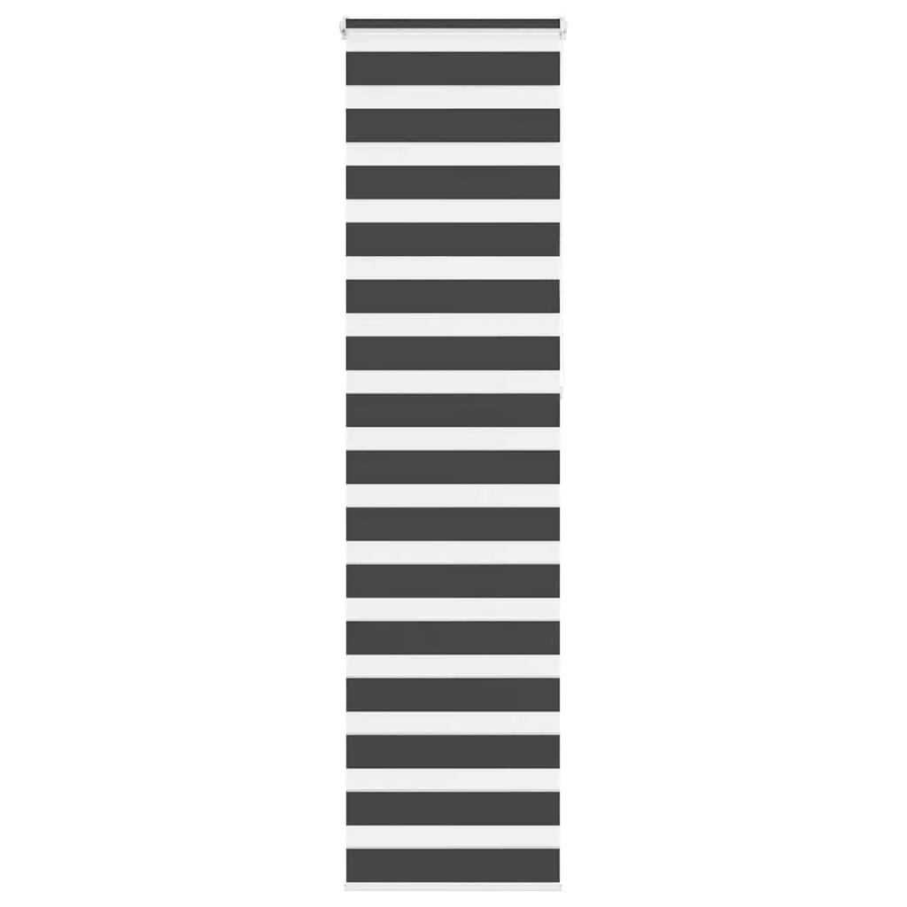 Zebra roleta čierna 65x230 cm šírka látky 60,9 cm polyester