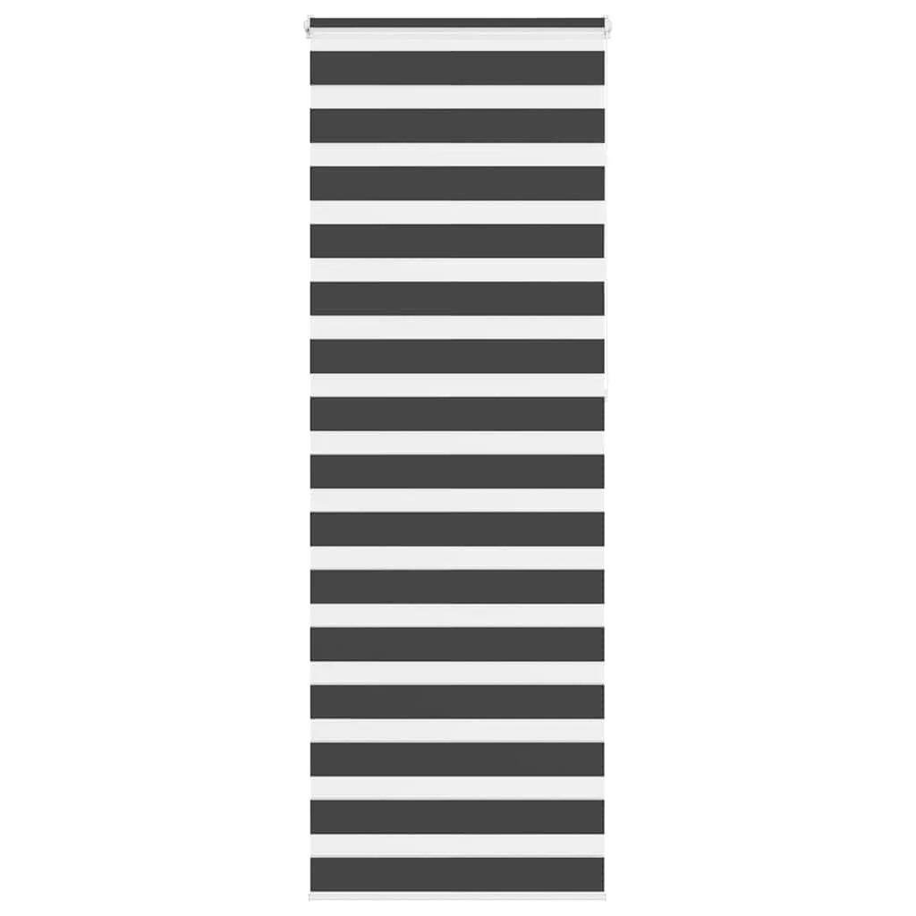 Zebra roleta čierna 85x230 cm šírka látky 80,9 cm polyester