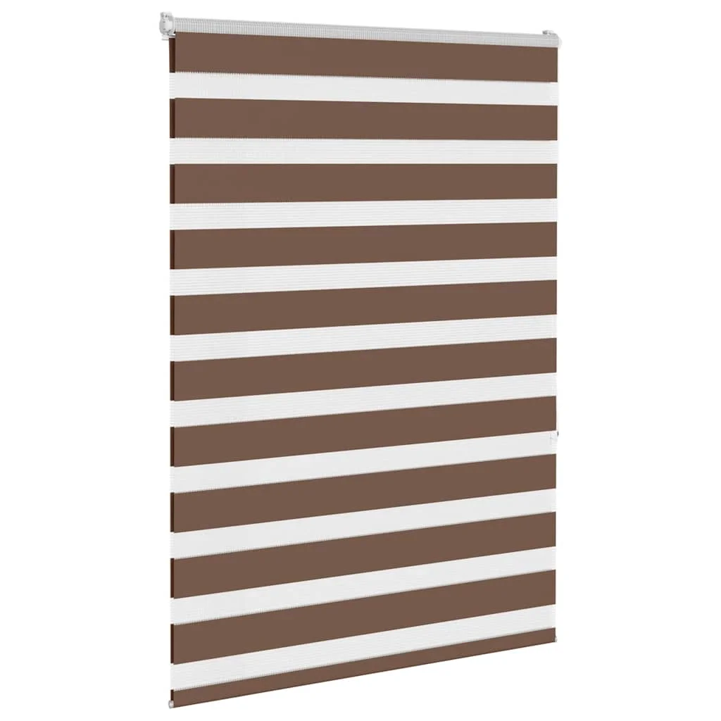 Zebra roleta hnedá 105x150 cm šírka látky 100,9cm polyester