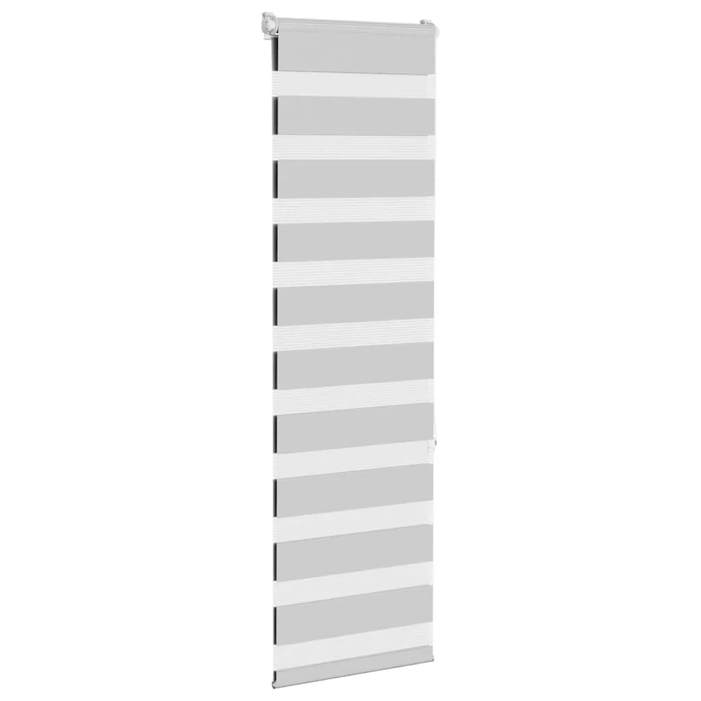 Zebra roleta svetlosivá 40x150cm šírka látky 35,9 cm polyester