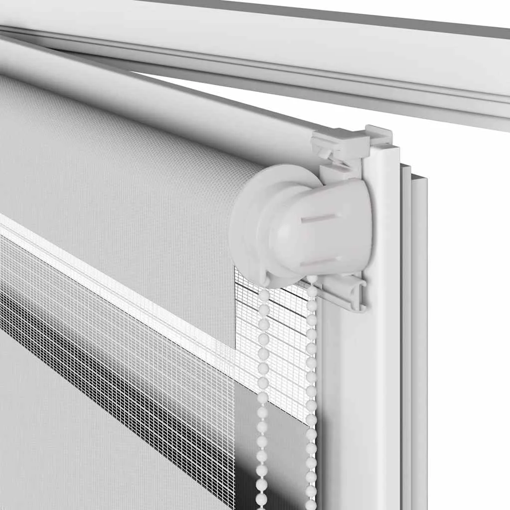 Zebra roleta svetlosivá 45x150cm šírka látky 40,9 cm polyester