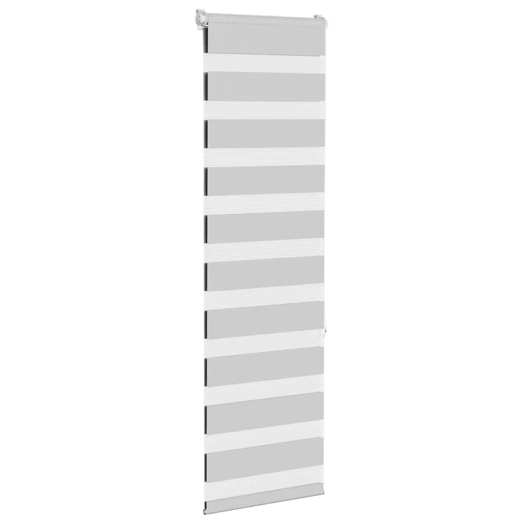 Zebra roleta svetlosivá 45x150cm šírka látky 40,9 cm polyester