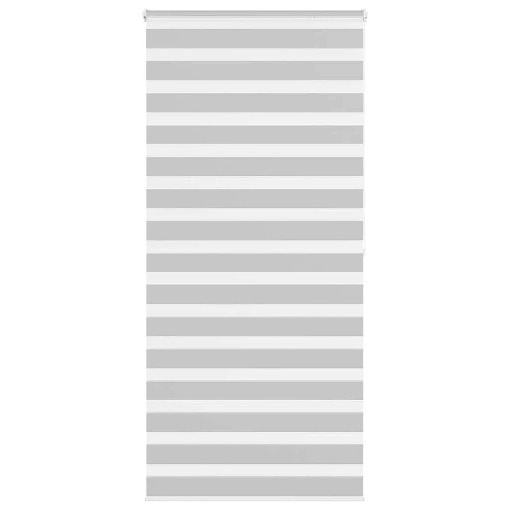 Zebra roleta svetlosivá 95x200 cm šírka látky 90,9 cm polyester