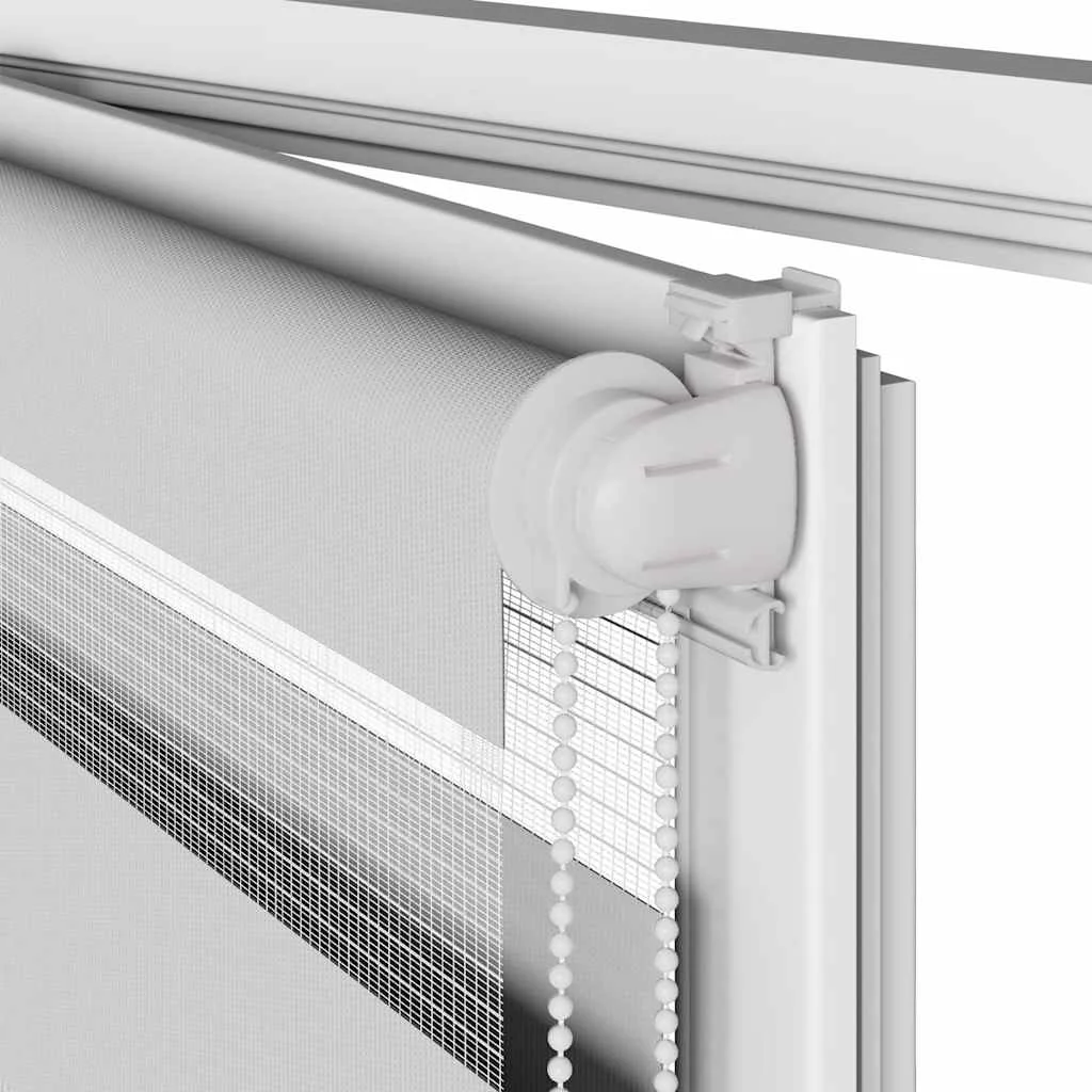 Zebra roleta svetlosivá 125x200cm šírka látky 120,9cm polyester