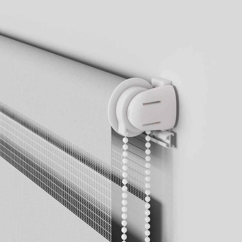 Zebra roleta svetlosivá 125x200cm šírka látky 120,9cm polyester