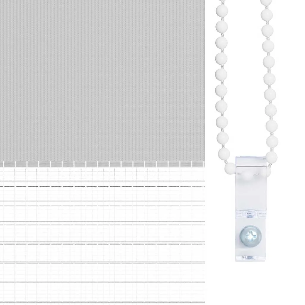 Zebra roleta svetlosivá 155x200cm šírka látky 150,9cm polyester