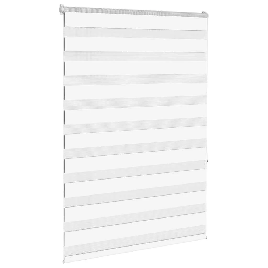 Zebra roleta biela 95x150 cm šírka látky 90,9 cm polyester