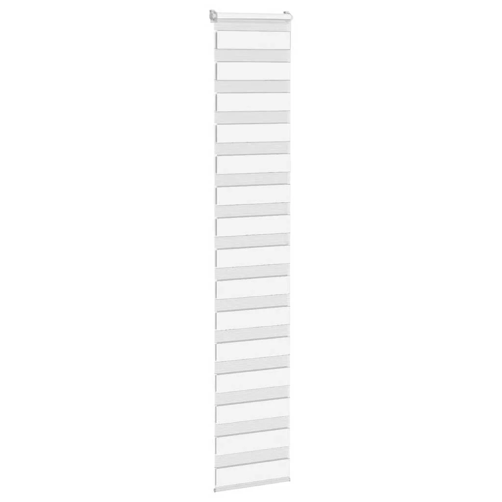 Zebra roleta biela 45x200 cm šírka látky 40,9 cm polyester