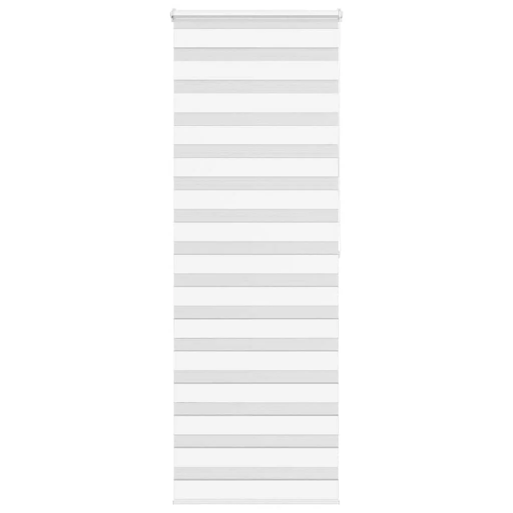 Zebra roleta biela 75x200 cm šírka látky 70,9 cm polyester