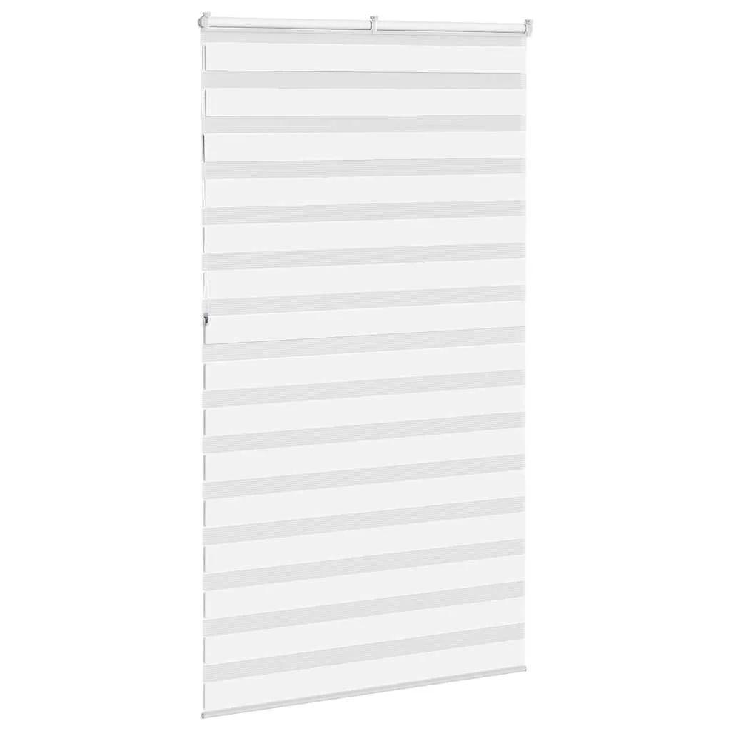 Zebra roleta biela 130x230 cm šírka látky 125,9cm polyester